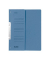 Einhakhefter - 80003999, A4 blau halber Vorderdeckel, Manilakarton RC 250g