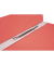 Einhakhefter 80004005, A4 rot halber Vorderdeckel, Karton 250g