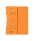 Einhakhefter 80000755, A4 orange halber Vorderdeckel, Karton 250g