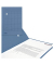 Umlaufmappe Forever 80004179, A4 blau Recyclingkarton 250g