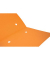 Umlaufmappe 8000 A4 250g orange mit 2 Sichtlöchern