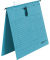 Hängehefter UNIREG 80002702, A4 blau Recyclingkarton 230g