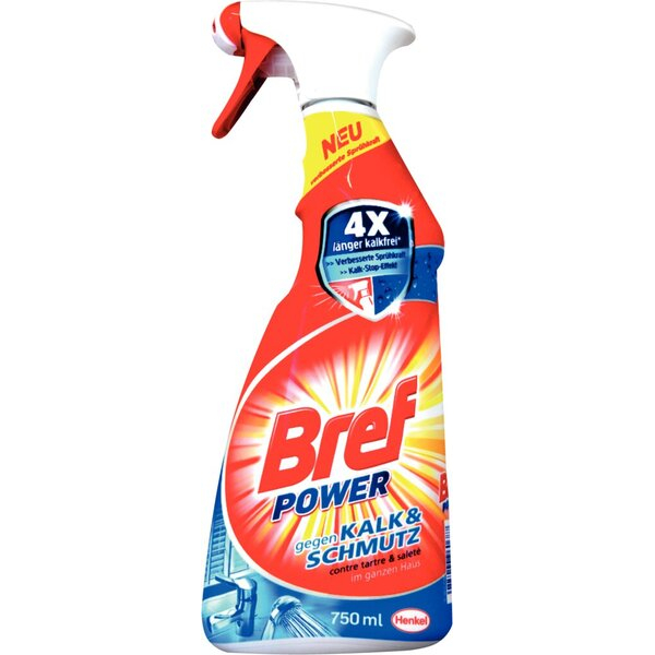 4015000960687 - Bref Power Badreiniger Sprühflasche 750ml gegen Klak und Schmutz 4015000960687 52341 4015000960687 - Bref Power Badreiniger Sprühflasche 750ml gegen Klak und Schmutz 4015000960687 52341