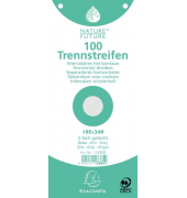 Trennstreifen 13385B grau 205g gelocht 24x10,5cm 