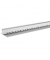 Klemmleiste Infoboard 622003 silber 5,5x100cm Aluminium selbstklebend/zum Anschrauben