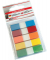 Büroring Index Haftstreifen rot, blau,grün,gelb,orange, Folie(PET)
