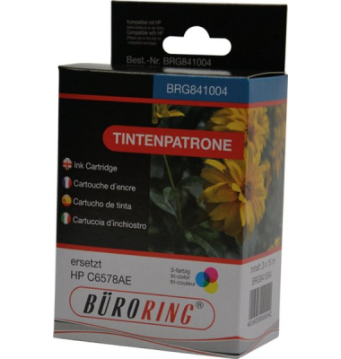 Druckerpatrone BRG841004 (kompatibel zu HP), cyan/magenta/yellow, ca. 3x705 Seiten