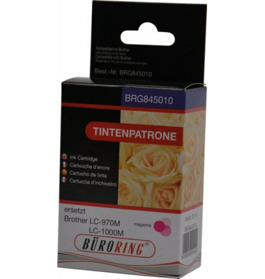 Tintenpatrone magenta für Brother DCP-135C, -150C, MFC-235C, -260C,