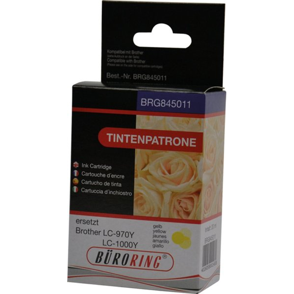 4016058001438 - Tintenpatrone gelb für Brother DCP-135C -150C MFC-235C -260C 4016058001438 BRG845011 4016058001438 - Tintenpatrone gelb für Brother DCP-135C -150C MFC-235C -260C 4016058001438 BRG845011