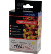 Tintenpatrone yellow für Brother DCP-145C,-165C, -185C -185C,-385C