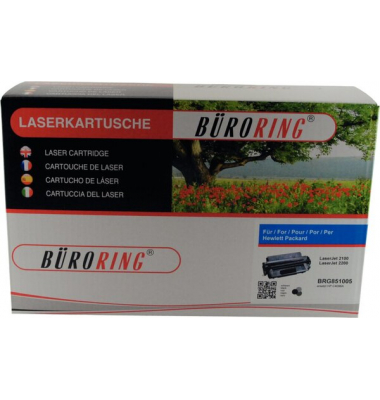 Toner schwarz für HP LaserJet 2000 Serie, 2100 Serie