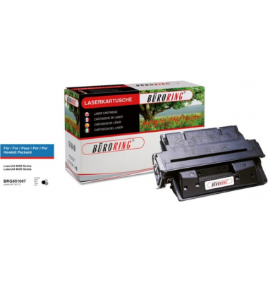 Toner schwarz für HP LaserJet 4000, T, N, TN,