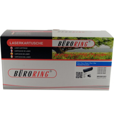 Toner Cartridge schwarz für HP LaserJet 1010,1012,1015 Serie
