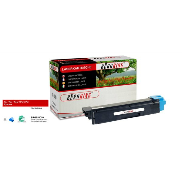 4016058001896 - Toner-Kit TK-580C cyan für Kyocera FS-C5100DN ECOSYS P6021cdn 4016058001896 BRG858050