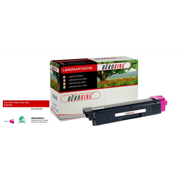 4016058001902 - Toner BRG858051 (kompatibel zu Kyocera FS-C5150DN) magenta ca 2800 Seiten 4016058001902 Büroring