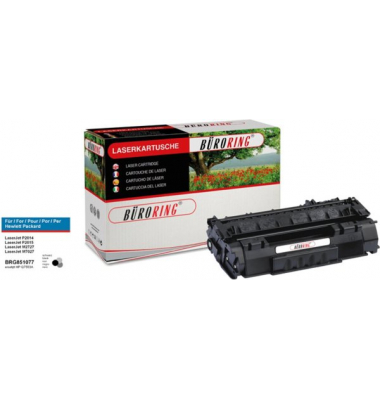Toner BRG851077 (kompatibel mit HP LaserJet), schwarz, 3000 Seiten