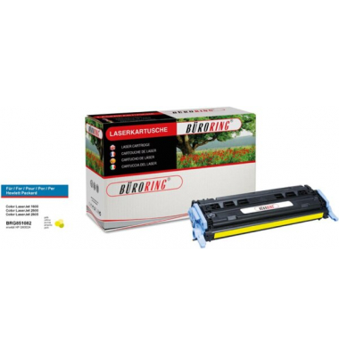 Toner BRG851082 (kompatibel zu  HP Color LaserJet 2600), gelb, ca. 2000 Seiten