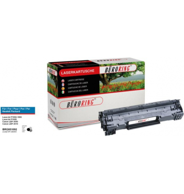 Toner BRG851092 (kompatibel mit HP LaserJet), schwarz, 1500 Seiten