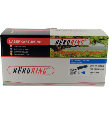 Toner Cartridge cyan für HP Color Laserjet CP 1215, CP1515N