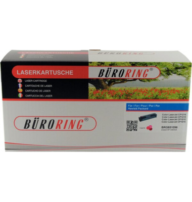Toner Cartridge magenta für HP Color Laserjet CP1215,
