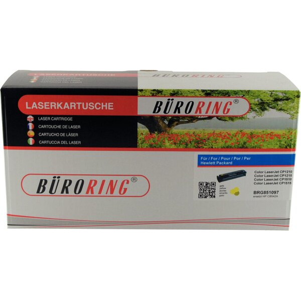 4016058002268 - Toner Cartridge yellow für HP Color Laserjet CP1215 4016058002268 BRG851097