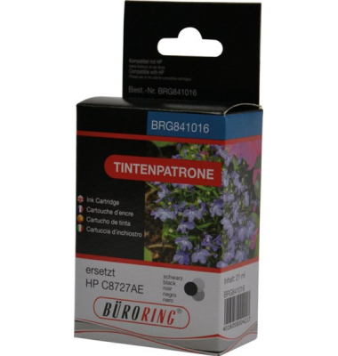 Druckerpatrone BRG841016 (kompatibel zu HP), schwarz, ca. 580 Seiten