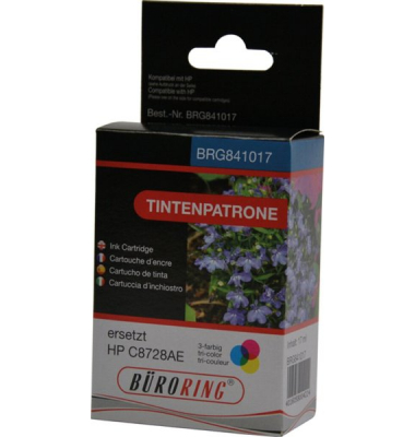 Druckerpatrone BRG841017 (kompatibel mit HP), cyan/magenta/gelb, ca. 415 Seiten