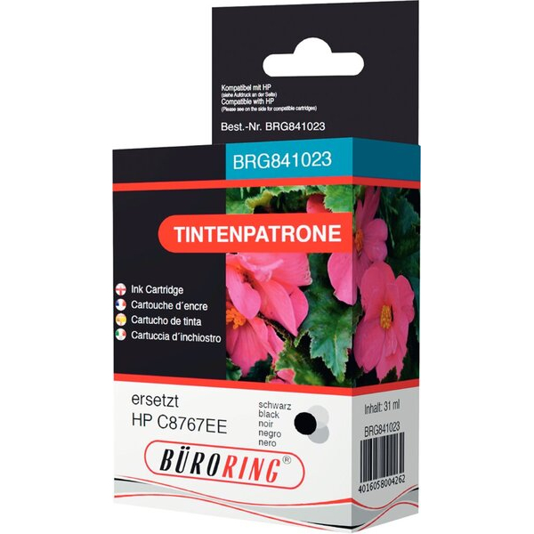 4016058004262 - Tintenpatrone schwarz für HP DeskJet 5740594065206540 4016058004262 BRG841023