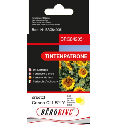 Tintenpatrone yellow für Canon Pixma IP 3600,IP 4600,