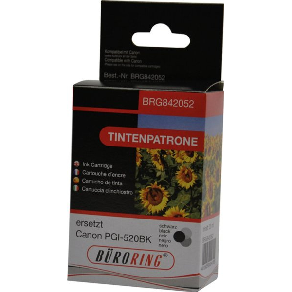 4016058004705 - Tintenpatrone schwarz für Canon Pixma IP 3600IP 4600Pixma MP 540 4016058004705 BRG842052