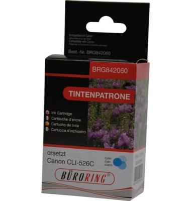 Tintenpatrone cyan für Canon Pixma IP4850,MG5150,MG5250,MG6150,