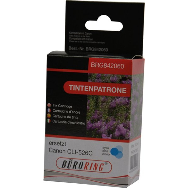 4016058004743 - Tintenpatrone cyan für Canon Pixma IP4850MG5150MG5250MG6150 4016058004743 BRG842060