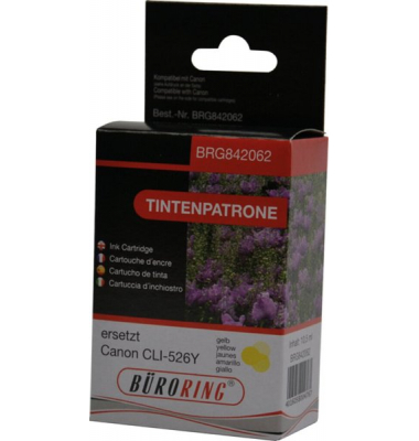 Tintenpatrone gelb für Canon Pixma IP4850,MG5150,MG5250,MG6150,