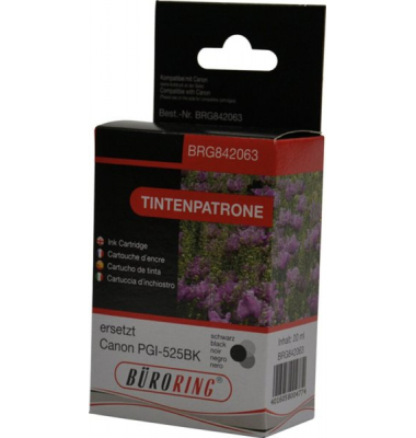 Tintenpatrone schwarz für Canon Pixma IP4850,MG5150,MG5250,MG6150,