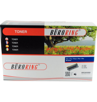 Toner BRG855008 (kompatibel zu Brother HL-2030), schwarz, ca. 2500 Seiten