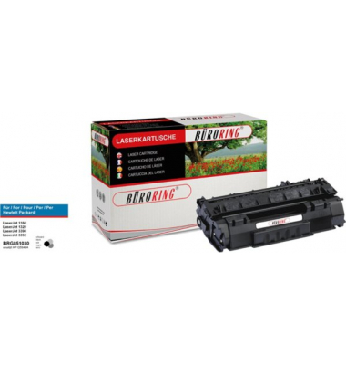 Toner Cartridge schwarz für HP LaserJet 1160,1320,1320N,1320NW,