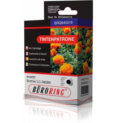 Druckerpatrone BRG845016 (kompatibel zu Brother), schwarz, ca. 310 Seiten