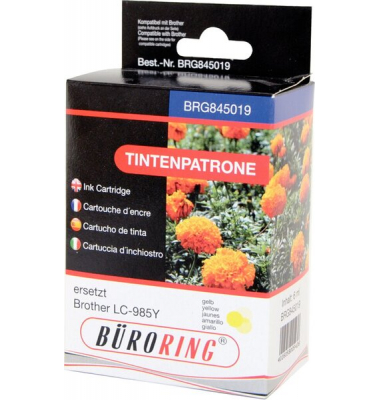 Druckerpatrone BRG845019 (kompatibel zu Brother), gelb, ca. 265 Seiten