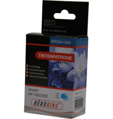 Druckerpatrone Clairala BRG841049 (kompatibel zu HP), cyan, ca. 890 Seiten