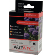 Dual Pack schwarz für Canon iP3600, iP4700, MP540, MP550,MP560