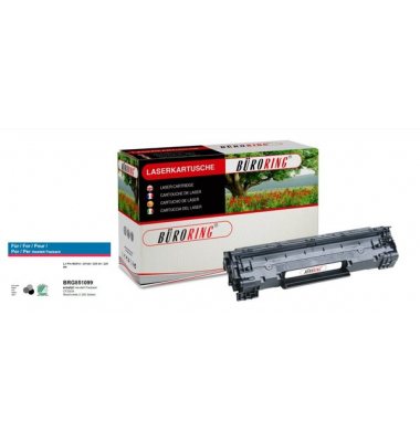 Toner BRG851099 (kompatibel mit LaserJet), schwarz, 2 Seiten