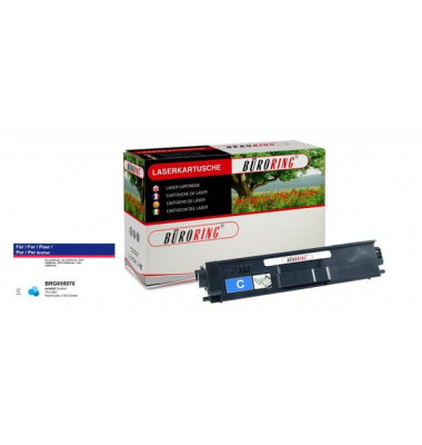 Toner BRG855070 (kompatibel zu Brother TN-326C), cyan, ca. 3500 Seiten