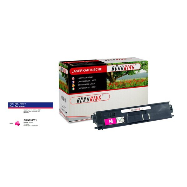 4016058008475 - Toner BRG855071 (kompatibel zu Brother TN-326M) magenta ca 3500 Seiten 4016058008475 Büroring
