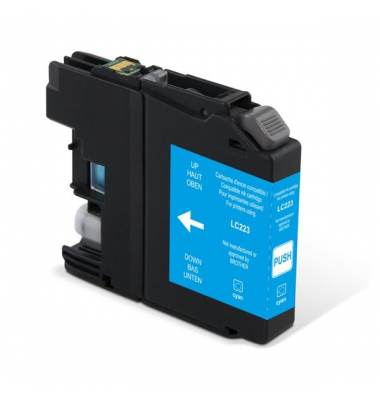 Tintenpatrone cyan für Brother, DCP-J4120DW, J562DW, MFC-J1100 Series,
