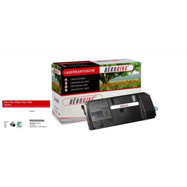 4016058009625 - Toner BRG858066 (kompatibel zu Kyocera FS-2100) schwarz ca 12500 Seiten 4016058009625 Büroring