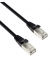 Patchkabel CAT 6A S/FTP, 0,5m, schwarz