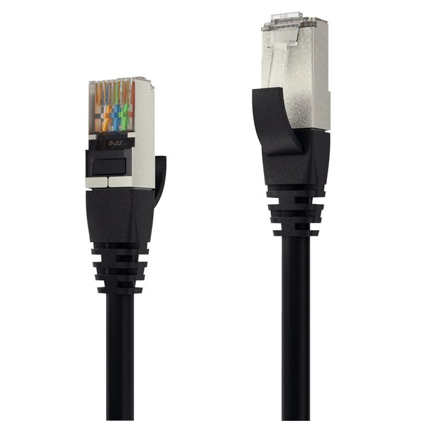 4016058012847 - Patchkabel CAT 6A SFTP 15m schwarz 4016058012847 Büroring