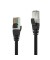Patchkabel CAT 6A S/FTP, 2m, schwarz