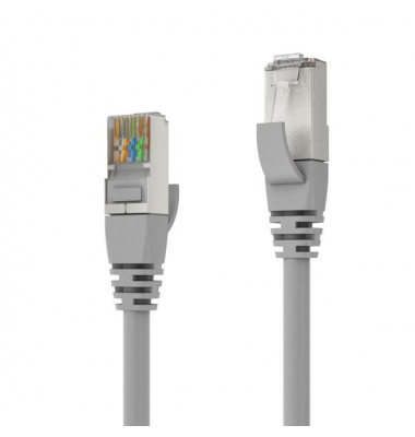 Patchkabel CAT 6A S/FTP, 2m, grau