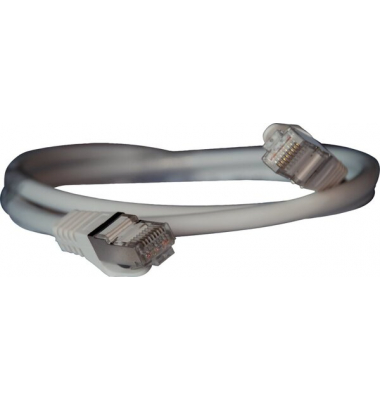 Patchkabel CAT 6A S/FTP, 1m, weiß